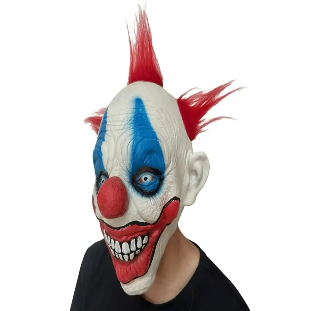 NEW! Creepy Scary Clown Mask - ADULT